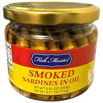 Smoked sardines in oil,250g