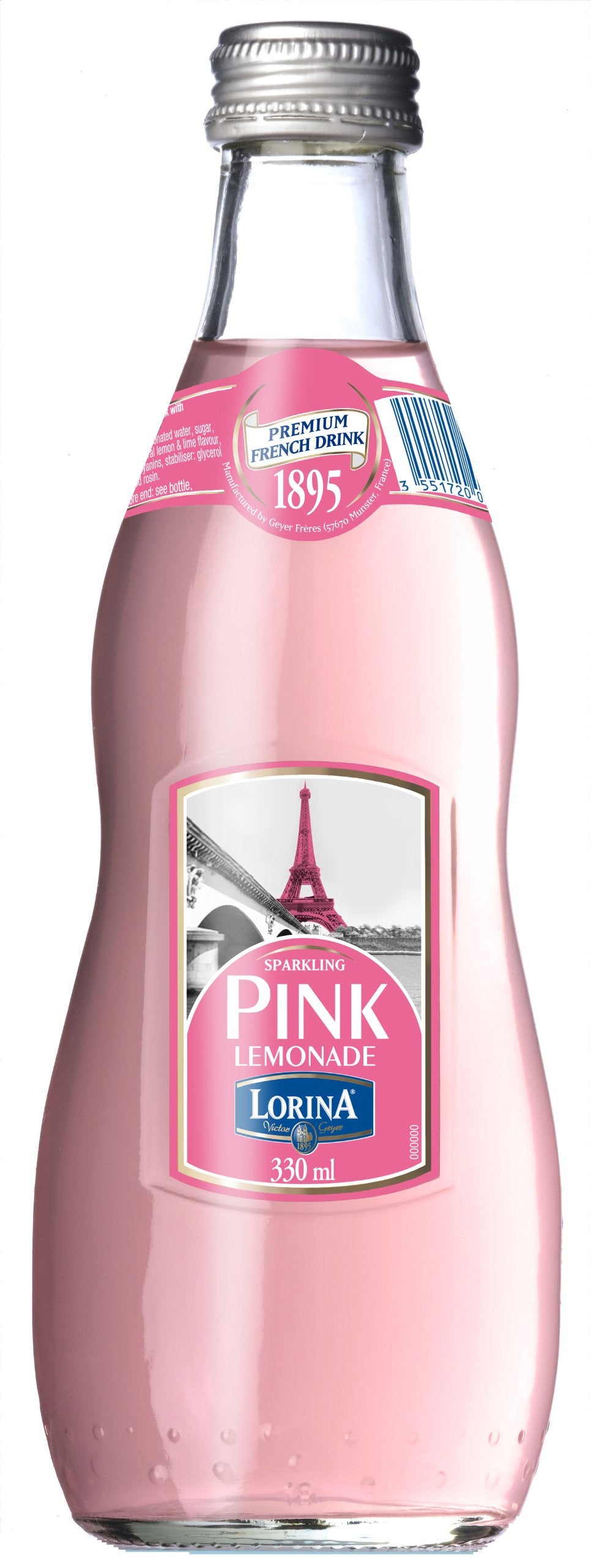 Lorina, Pink lemonada,6x330ml