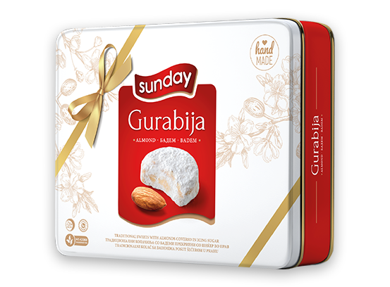 Sunday, Almond gurabije, 360g