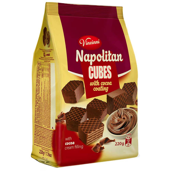 Vincini,Napol.cubes cocoa,220g
