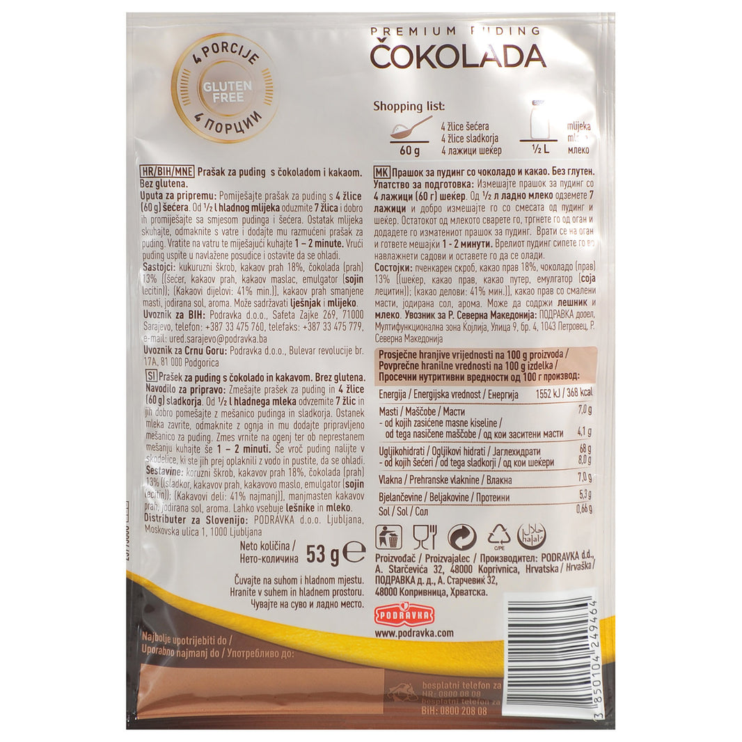Dolcela premium cokolada 53g