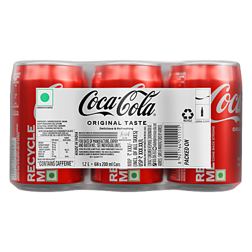Coca Cola, 6x200ml