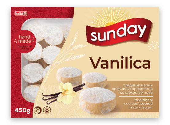 Sunday, Vanilica, 450g